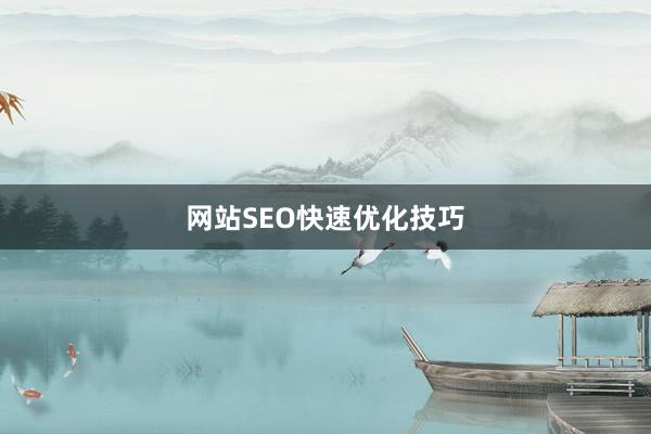 网站SEO快速优化技巧